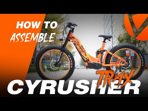 2023 New Trax All-Terrain Fat Ebike Assembly Guide!