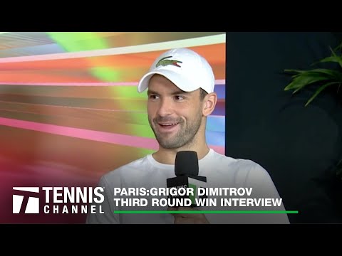 Grigor Dimitrov Gets a Special Message From Venus Williams | 2023 Paris Second Round Interview