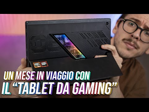 Il "TABLET DA GAMING" che RIVOLUZIONA TUTTO.. ha WINDOWS! Un mese in viaggio con ROG Flow Z13.