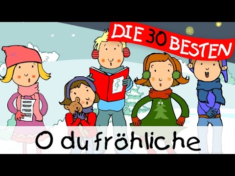 O du fröhliche - Weihnachtslieder zum Mitsingen || Kinderlieder