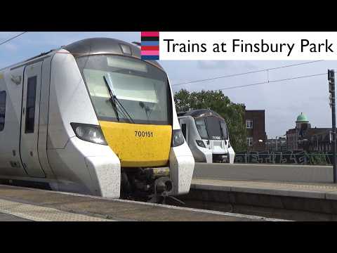 LNER, Thameslink, And Great Northern Trains At Finsbury park