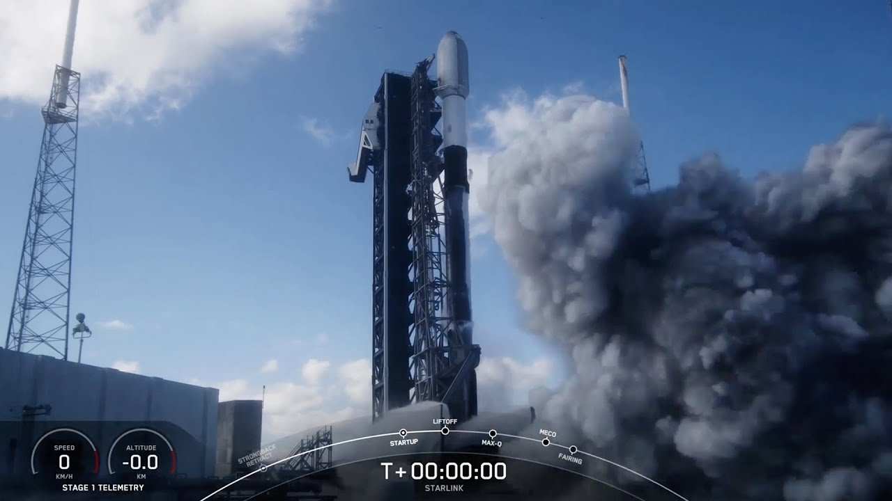 Blastoff! SpaceX launches Starlink batch on booster’s record-breaking 25th flight, nails landing