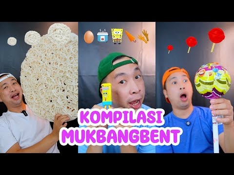 KOMPILASI MUKBANGBENT | MAKAN SESUAI EMOJI | MAKAN SESUAI WARNA | EATING SHOW