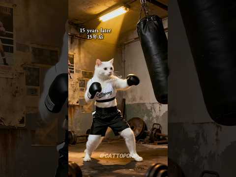 🐱💥Revenge for love! The counterattack of Little White Cat!🛡️ #catshorts #animation