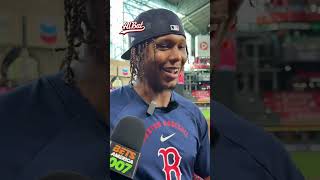 Brayan Bello 🇩🇴 habla sobre Aroldis Chapman 🇨🇺 y su liderazgo en las figuras jóvenes de los Medias…