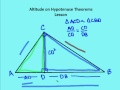 Altitude and Similar Triangles Theorems