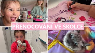 Aničky přenocování ve školce🌜🛌🕒 | MamaVlog#668 | Máma v Německu