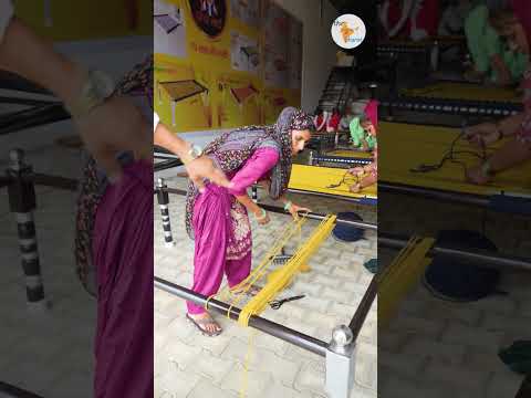ऐसे दमदार खाट बनाने की फैक्ट्री