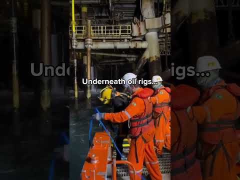 Underwater commercial diving