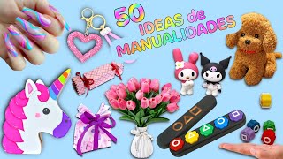 50 PROYECTOS DIY PARA HACER EN CASA – DECORACIÓN, PAPELERÍA, REGALOS Y MÁS