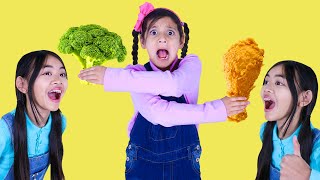 Charlotte y Ellie Descubren la Magia de las Verduras con la Doctora Emma 🥦✨