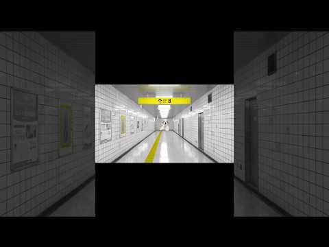 【映画8番出口】子犬むう、8番出口〜異変があったら引き返せ!!(6ヶ月)