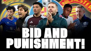 🚨💣 BID FOR SANCHO! UNITED: PUNISHMENT AND FINE! HURZELER TO MAN UTD: THE TRUTH! CONTE AND ENDRICK…