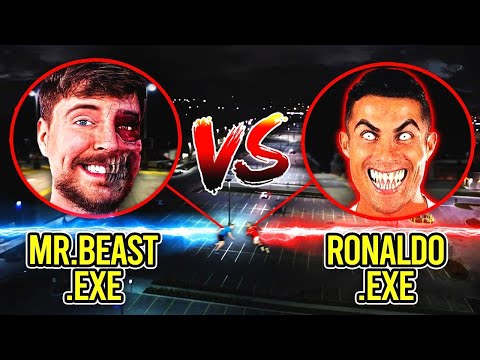 MON DRONE À TROUVÉ RONALDO.EXE vs MR BEAST.EXE DANS LA VRAIE VIE !! (EFFRAYANT)