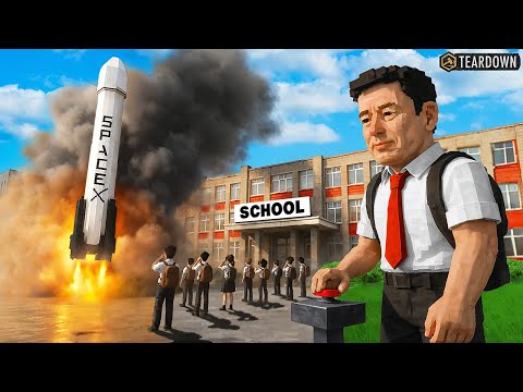 НОВЫЙ ИЛОН МАСК! Ученик Запустил РАКЕТУ В ШКОЛЕ! (Teardown)