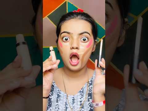 Viral Face Contouring Hack ￼🤯✅ #youtubeshorts #shorts #makeuptutorial #korean #makeup #likes #yt