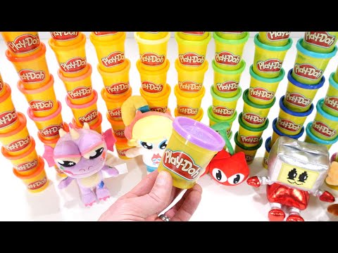 Preschool Learning Playdoh Video for Kids - Learn Keywords and Adjectives through Play!