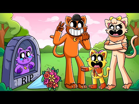 R.I.P CATNAP (A SAD STORY) (Cartoon Animation) // Poppy Playtime Animation