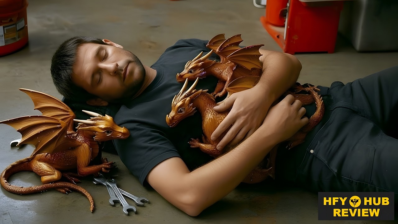The Dragon Hatchlings Disappeared for Weeks—Until They Were Found on a Mechanic’s Chest