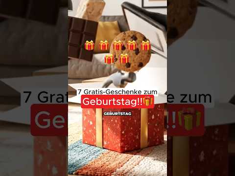 Diese Artikel bekommst du GRATIS an deinem Geburtstag!  #mydealz #gratis  #geburtstag