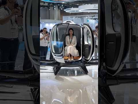 2025 Robot Expo: New AI Passenger Drone Flight Test #drone #robotics #expo