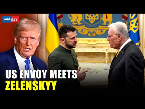 Amid public feud with US President Donald Trump, Ukraine President Zelenskyy meets US envoy