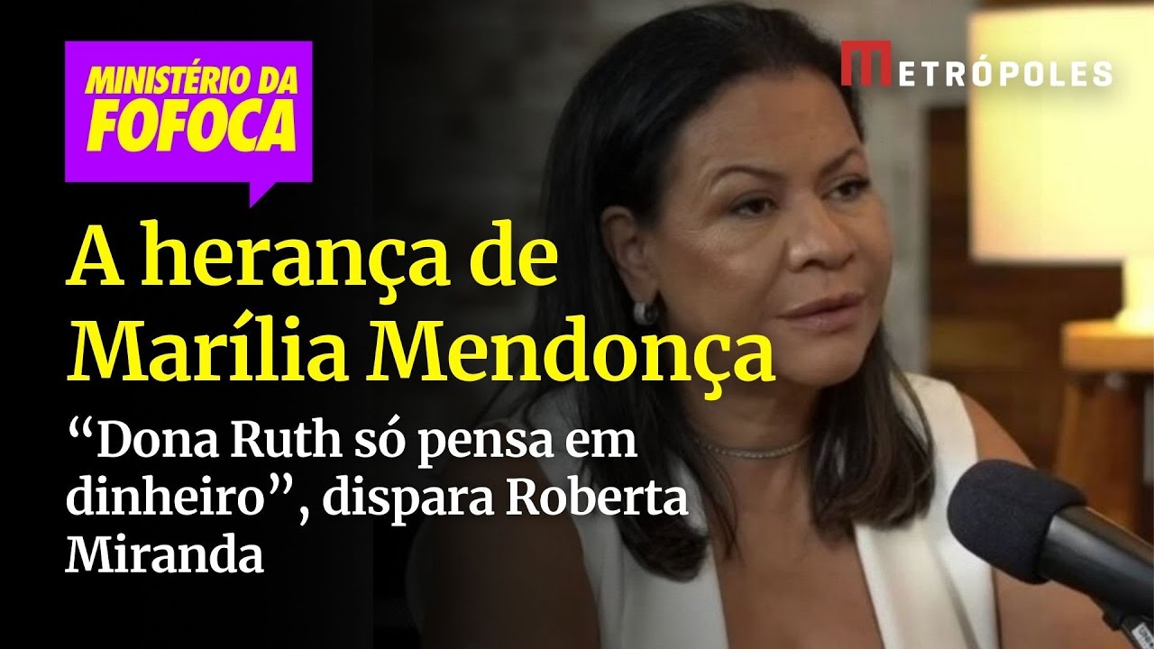 Dona Ruth só pensa em dinheiro dispara Roberta Miranda