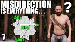 YouTube thumbnail for aloneintokyo's video titled 'I USED MISDIRECTION TO SURVIVE A 150+ ROCKET RAID | Solo Rust'