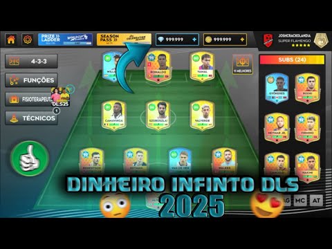 Como Ter Dinheiro Infinito no Dream League Soccer 25! - APK DLS 2025!!!