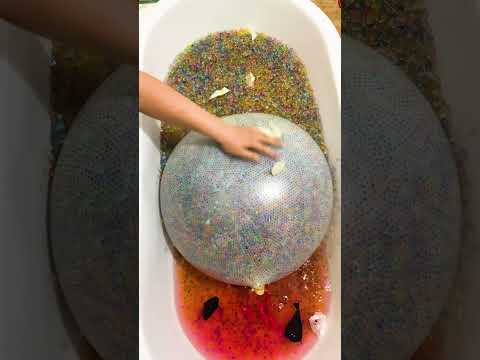 Dart vs Balloons – Colorful Orbeez Explosion! So Satisfying!