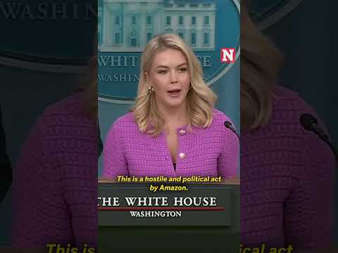 White House Slams Amazon Tariffs Move: 'Hostile and Political'