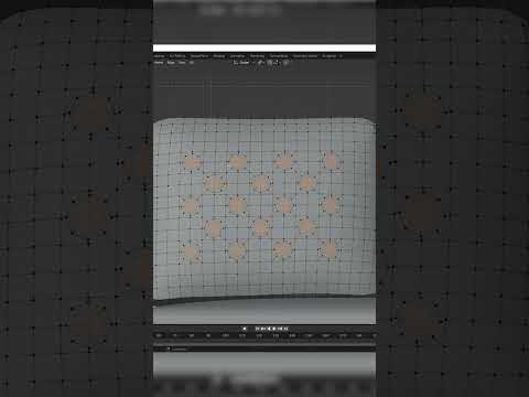 Blender уроки следы от пуговиц на диване за одну минуту от Blenderlands