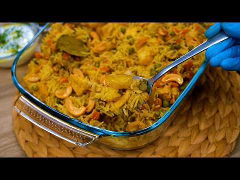 اطيب رز اصفر بالدجاج والبطاطا مع الخضار طبخة كاملة بنص ساعة