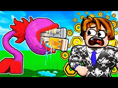 ZERANDO PLANTAS VS BRAINROTS COM ROBUX INFINITO 🌻🤑