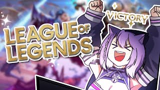 【LEAGUE OF LEGENDS】Eepy league but i'll try rank!!【#AngyCatto | VOLs】