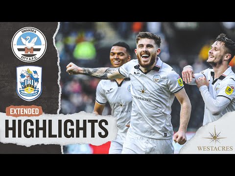 Swansea City v Huddersfield Town | Extended Highlights