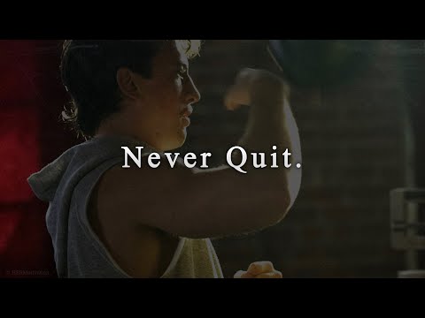 NEVER QUIT ON YOURSELF - Powerful Motivational Video