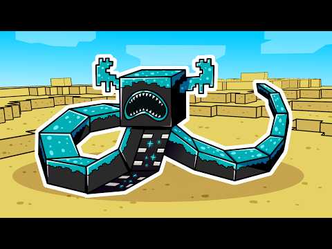 I Survived 1000 DAYS as a WARDEN SAND WORM in HARDCORE Minecraft! - Warden Beasts Compilation