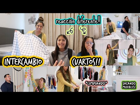 NUEVOS CUARTOS para Ellas! ✨ (decoraciones, sabanas, cortinas) Cambie Los Muebles + Todo el Proceso!