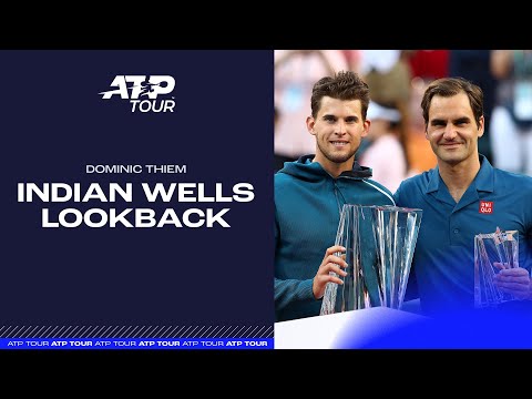 Thiem Beats Federer in 2019 Indian Wells Final  🏆