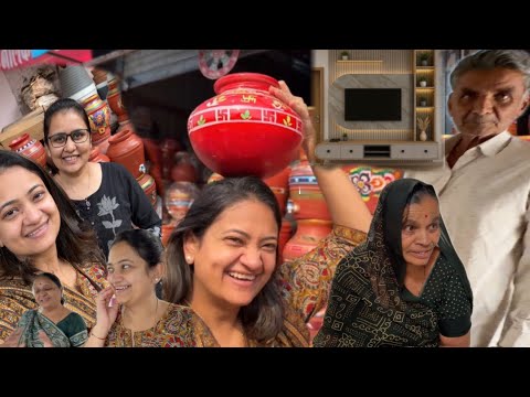 New flat tour ki aur kumbh ghade k liye clean karne gaye flat ! Saas sasur k sath