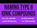 Ionic Compounds and Their Properties