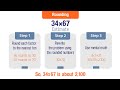 Estimating Products with Rounding