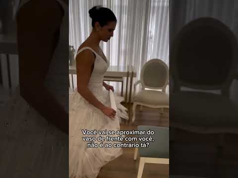 Fazendo Xixi vestida de noiva! #casamento #married #noiva #brides   #wedding #bridal #casamentos