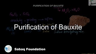 Purification of Bauxite