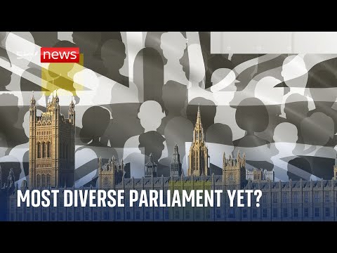 How diverse is the UK parliament following the general election?