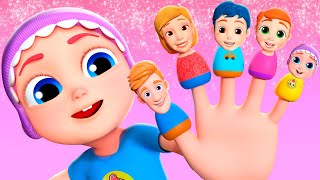 Finger Family Song | Funny Bunny - Nursery Rhymes & Kids Songs! 🎈