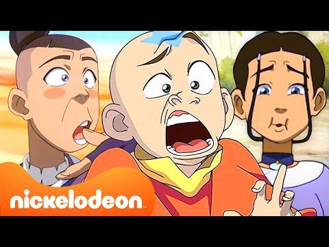 Avatar | De grappigste momenten uit elke Avatar-aflevering! 😂 Met Aang, Toph & Sokka | Nickelodeon