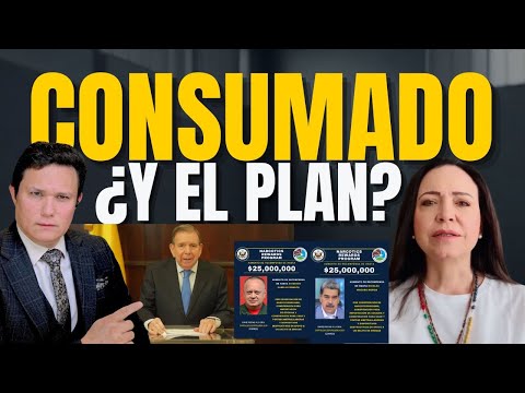 PRESIDENTE EDMUNDO Y MARIA CORINA DAN LA CARA ¿Y EL PLAN?