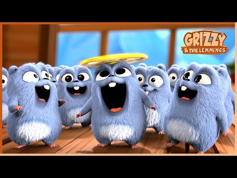 Lemmings Shenanigans | Grizzy & the lemmings Compilation 🐻🐹